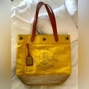 Lauren Ralph Lauren Maldives Espadrille Tote